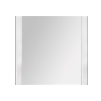 Зеркало Dreja UNI, 85 см, без подсветки, белый, 99.9006 - фото, отзывы, цена